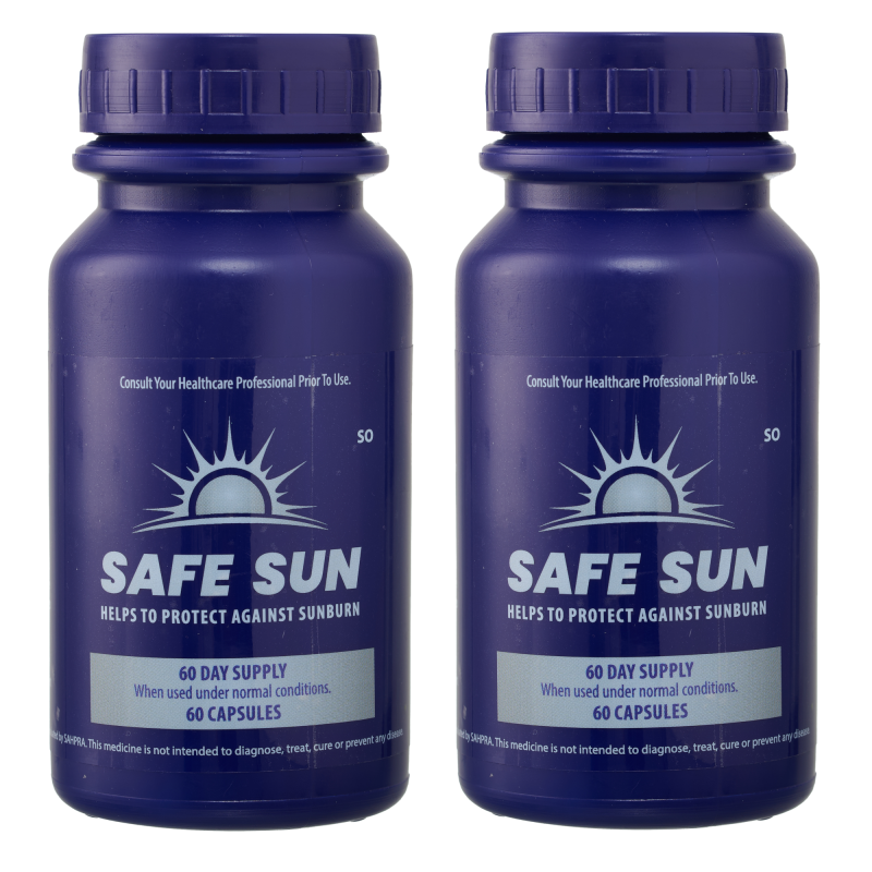 Safe Sun Skin Shield and Sunburn Protection 60's +60's