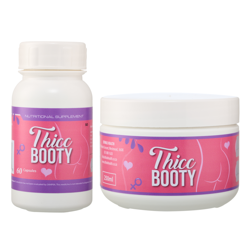 Thicc Booty Hip and Butt Enlargement Combo 60`s + 250ml